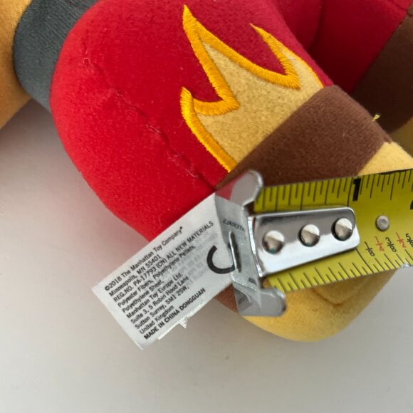 Red Angry Kitty Plush 12.5" The Lego Movie 2 Red Yellow Cat 2018 Manhattan Toy - Picture 15 of 16